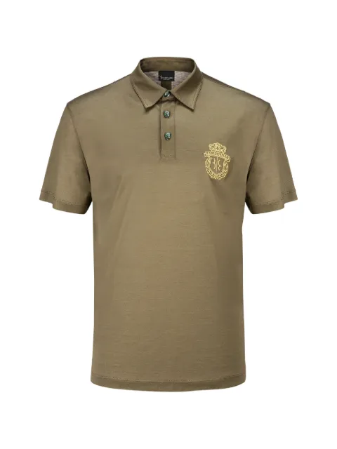 Billionaire Crest-embroidered polo shirt