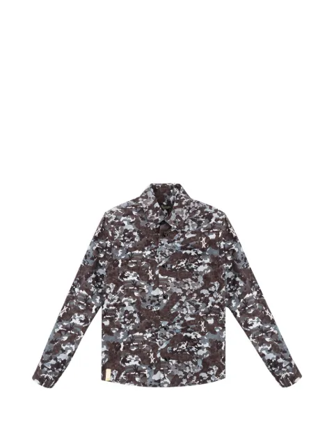 Billionaire Karl camouflage-print shirt