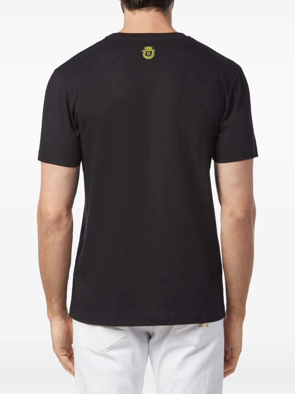 Billionaire Palms T-shirt met palmboom-print Zwart
