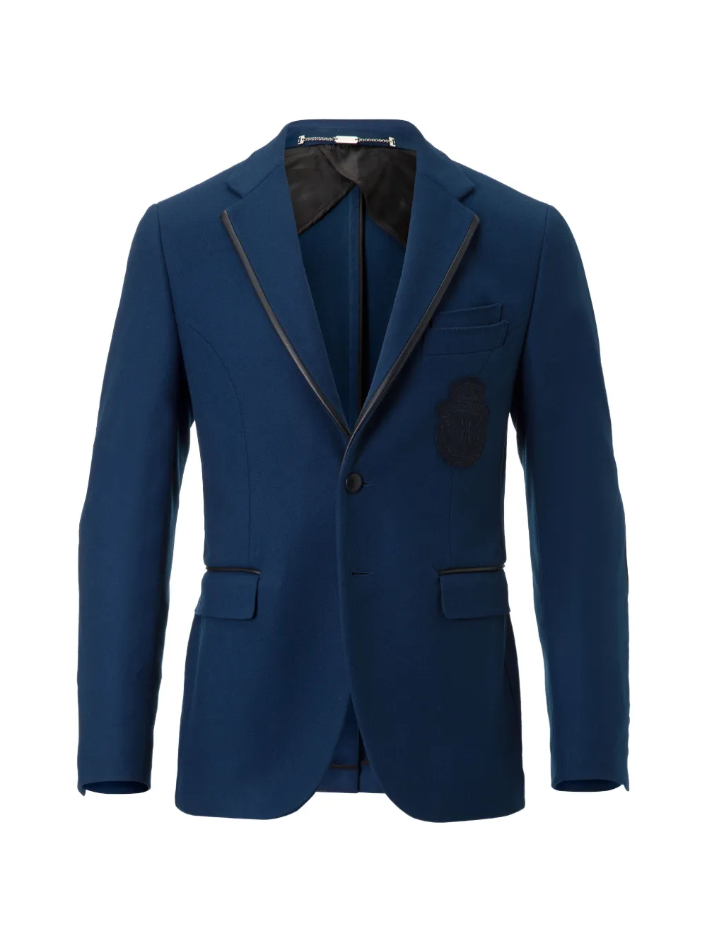 Billionaire Ervin elbow-patch blazer - Blu