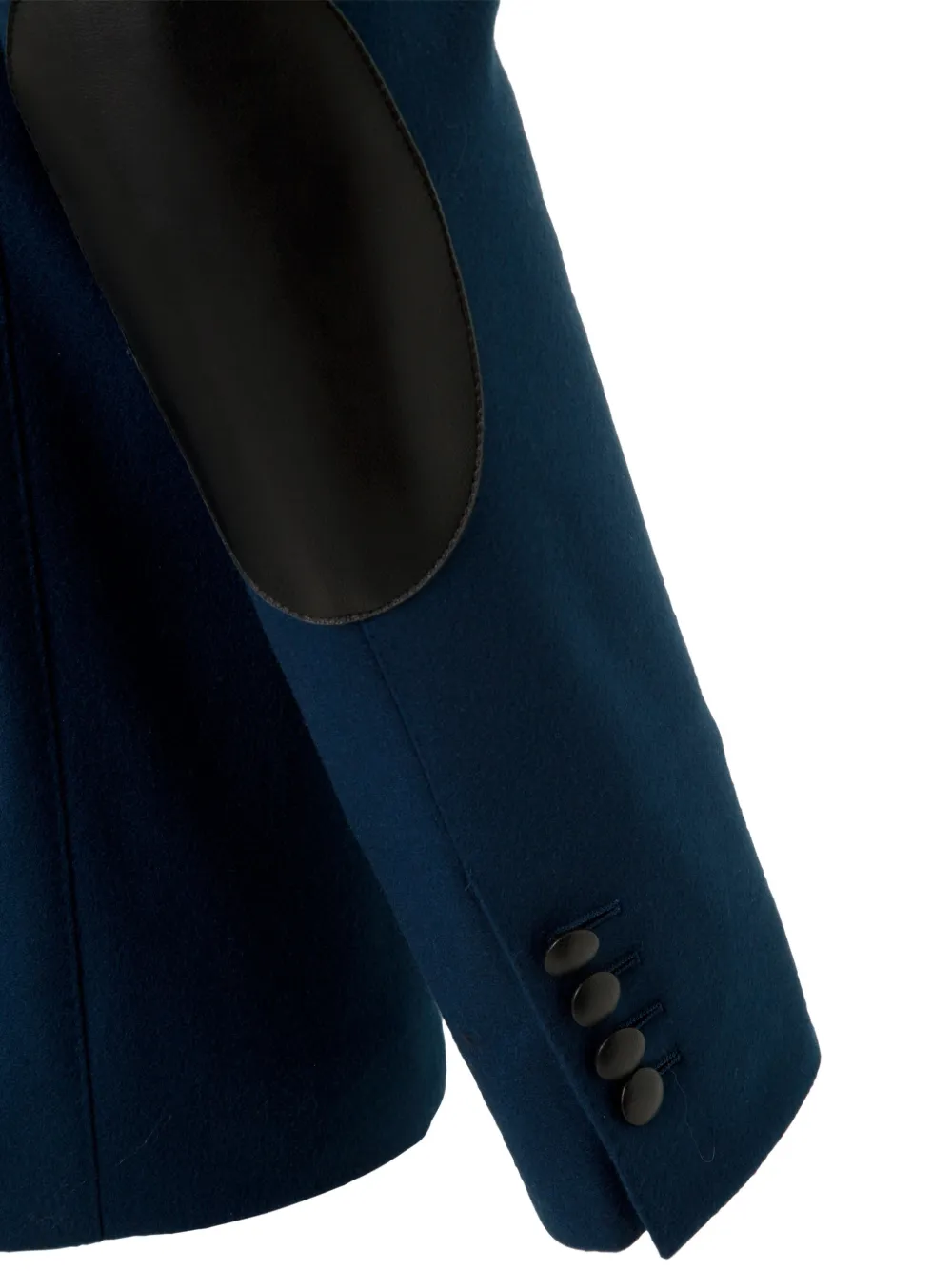 Billionaire Ervin blazer met elleboogpatch Blauw