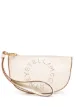 Image 1 of Stella McCartney half moon logo clutch bag