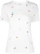 Image 1 of PS Paul Smith watercolour-print round neck T-shirt