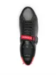 Givenchy strap-detail leather sneakers