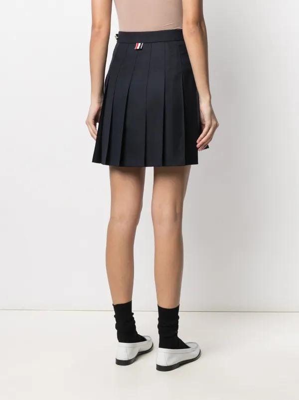 スカート Thom Browne Skirts Seersucker Mini Pleated Skirt | Thom Browne