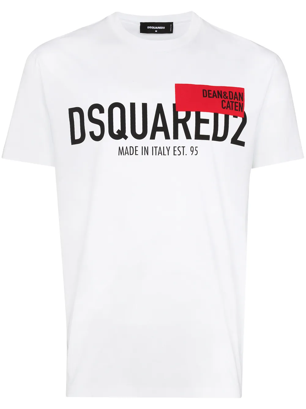 фото Dsquared2 футболка red tag с логотипом