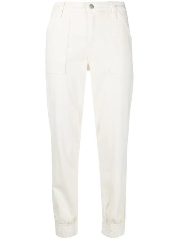 zipped ankle track pants