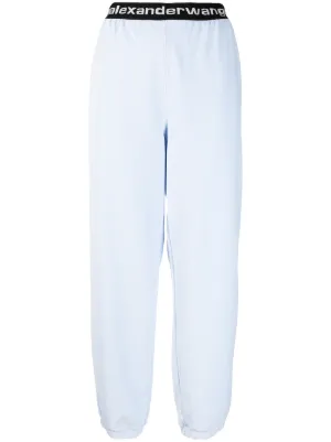 alexander wang logo tape jogger