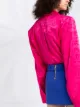 Balmain belted short skirt