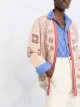 Etro intarsia motifs open cardigan