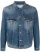 Image 1 of Givenchy logo print buttoned denim jacket