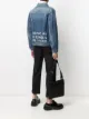Image 2 of Givenchy logo print buttoned denim jacket