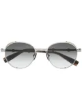 Balmain Eyewear square tinted sunglasses - Black