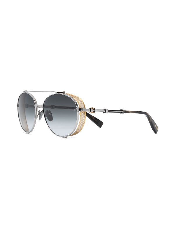 balmain double bridge sunglasses