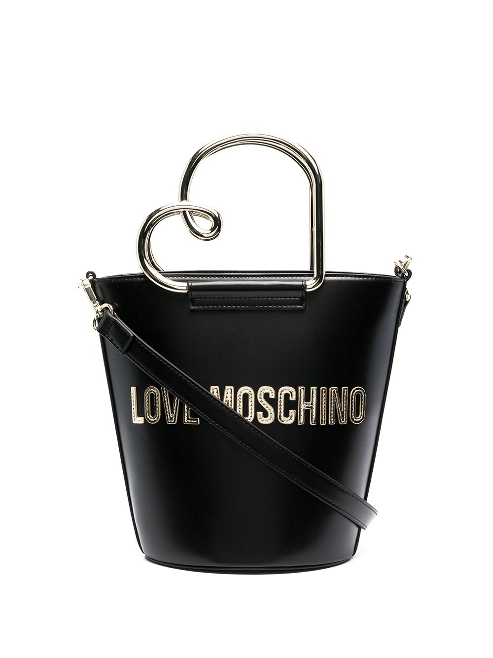 фото Love moschino сумка-ведро с логотипом