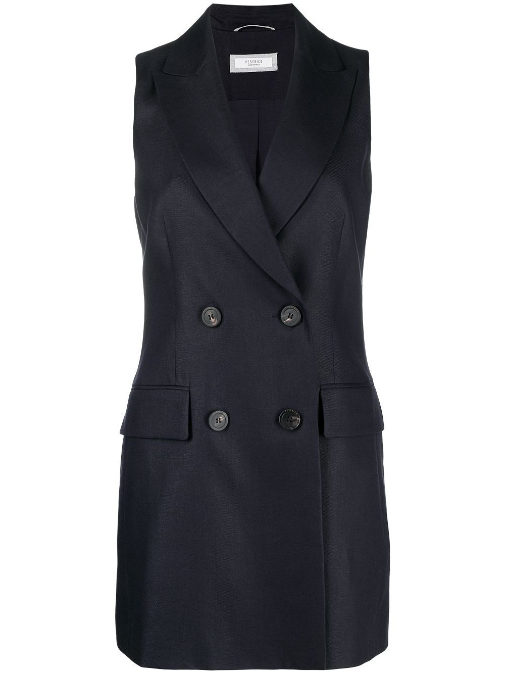 Peserico Double Breasted Gilet - Farfetch