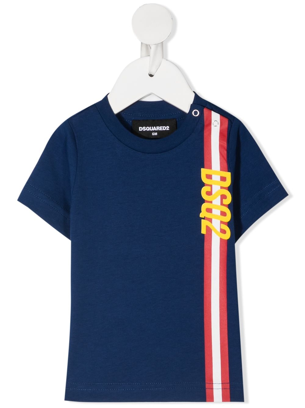 фото Dsquared2 kids футболка с логотипом