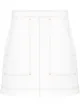 Image 1 of Ports 1961 denim skirt with contrast stitching