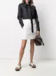 Image 2 of Ports 1961 denim skirt with contrast stitching
