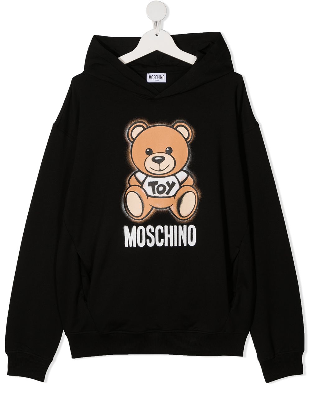 фото Moschino kids худи с принтом teddy bear