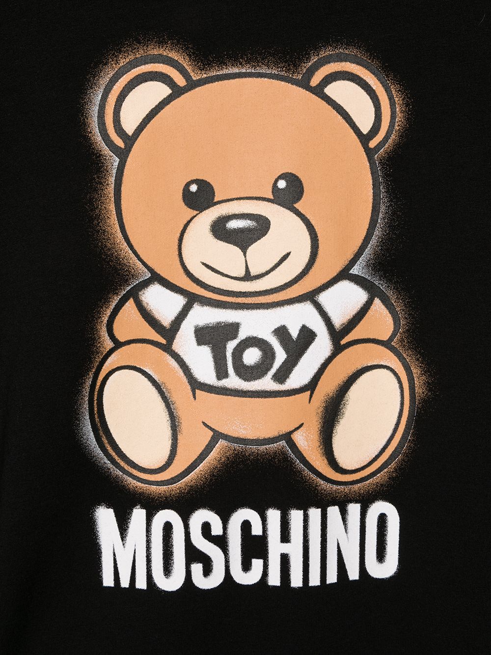 фото Moschino kids худи с принтом teddy bear