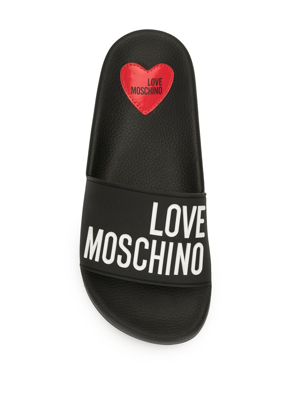 фото Love moschino шлепанцы с логотипом