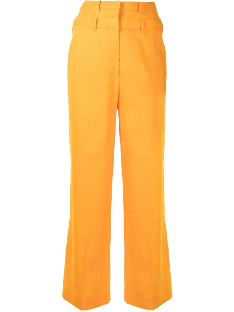 Rejina Pyo Laila high-waisted flared trousers