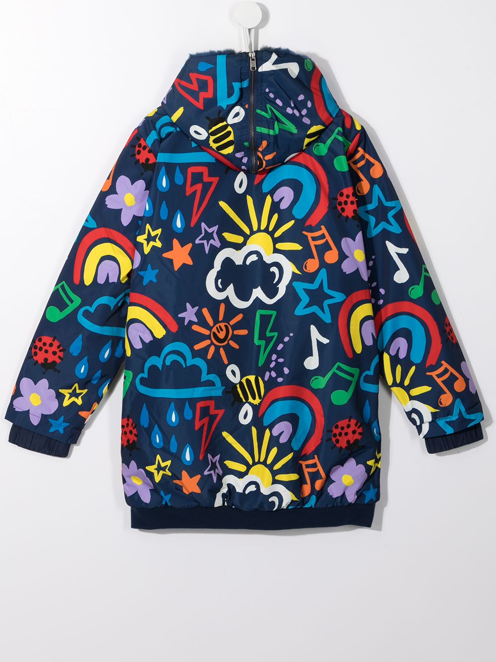 фото Stella mccartney kids пальто с принтом