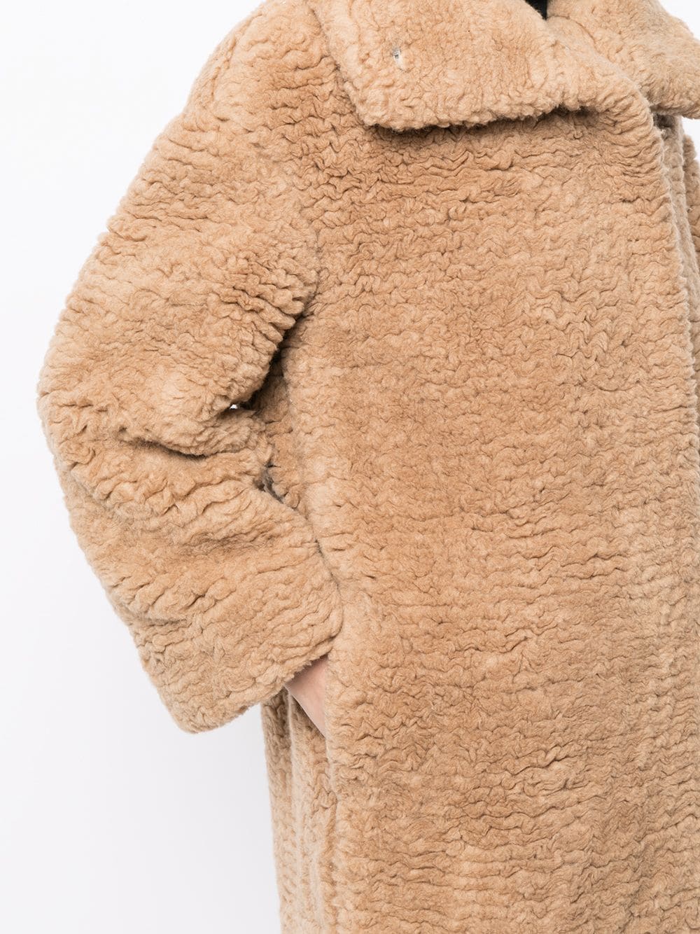 фото Hermès пальто teddy pre-owned