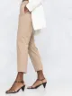 Peserico mid-rise cropped check trousers