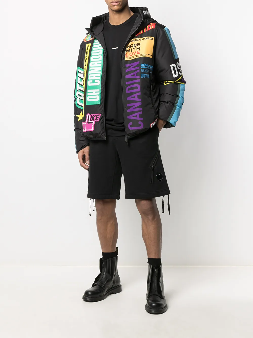 фото Dsquared2 футболка с логотипом