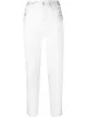 Image 1 of 7 For All Mankind Malia Silver Cloud straight-leg jeans