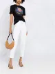 Image 2 of 7 For All Mankind Malia Silver Cloud straight-leg jeans