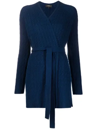 Theory Malinka cable-knit Cardigan 