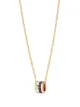 Image 1 of Boucheron 18kt yellow, rose and white gold Quatre Mini Ring diamond necklace