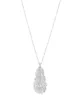 Image 1 of Boucheron 18kt white gold diamond Plume de Paon pendant