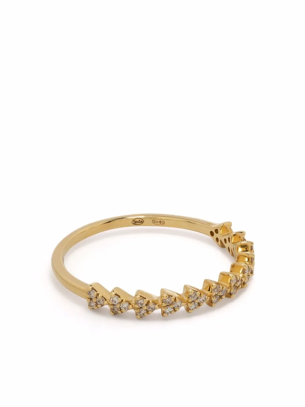 

Djula 18kt yellow gold Accumulation diamond ring