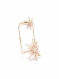 Djula 18kt rose gold Double Soleil diamond ring - Pink