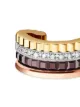Boucheron قرط ماسك 'كاتر' ذهب وردي وأصفر وأبيض عيار 18 مرصع بألماس