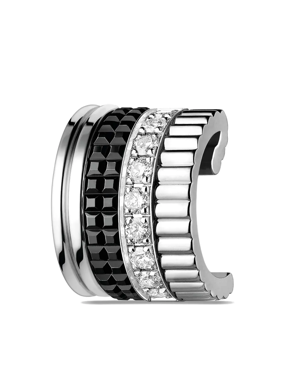 Boucheron 18kt white gold Quatre diamond ear cuff | Men | Image 2