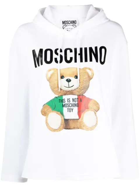 moschino hoodie teddy bear