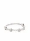 Djula 18kt white gold Accumulation diamond ring - Silver