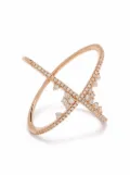 Djula 18kt rose gold Fairy Tale X diamond ring - Pink