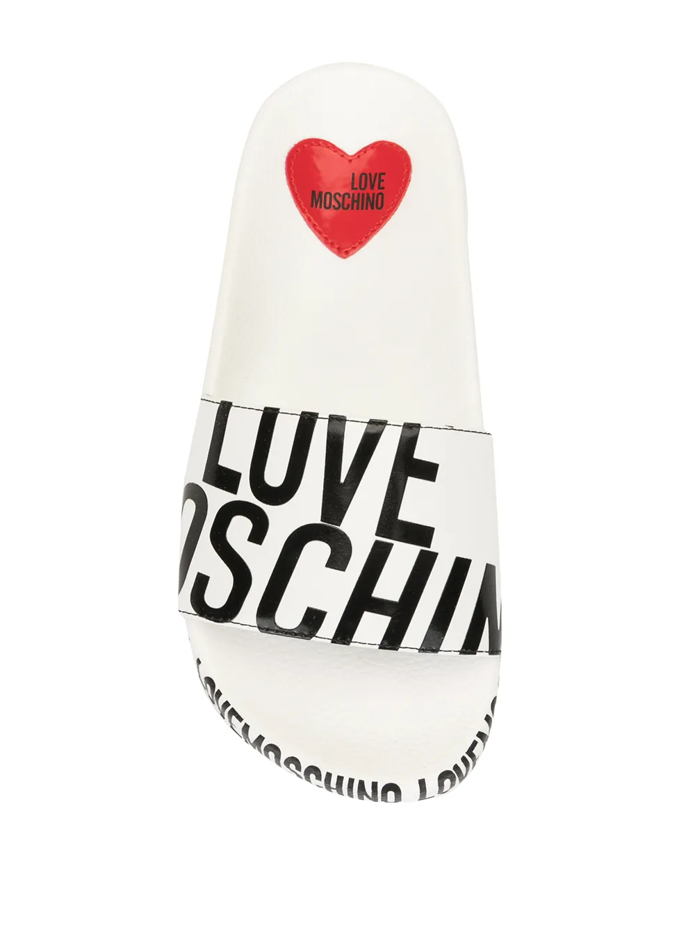 фото Love moschino шлепанцы с логотипом