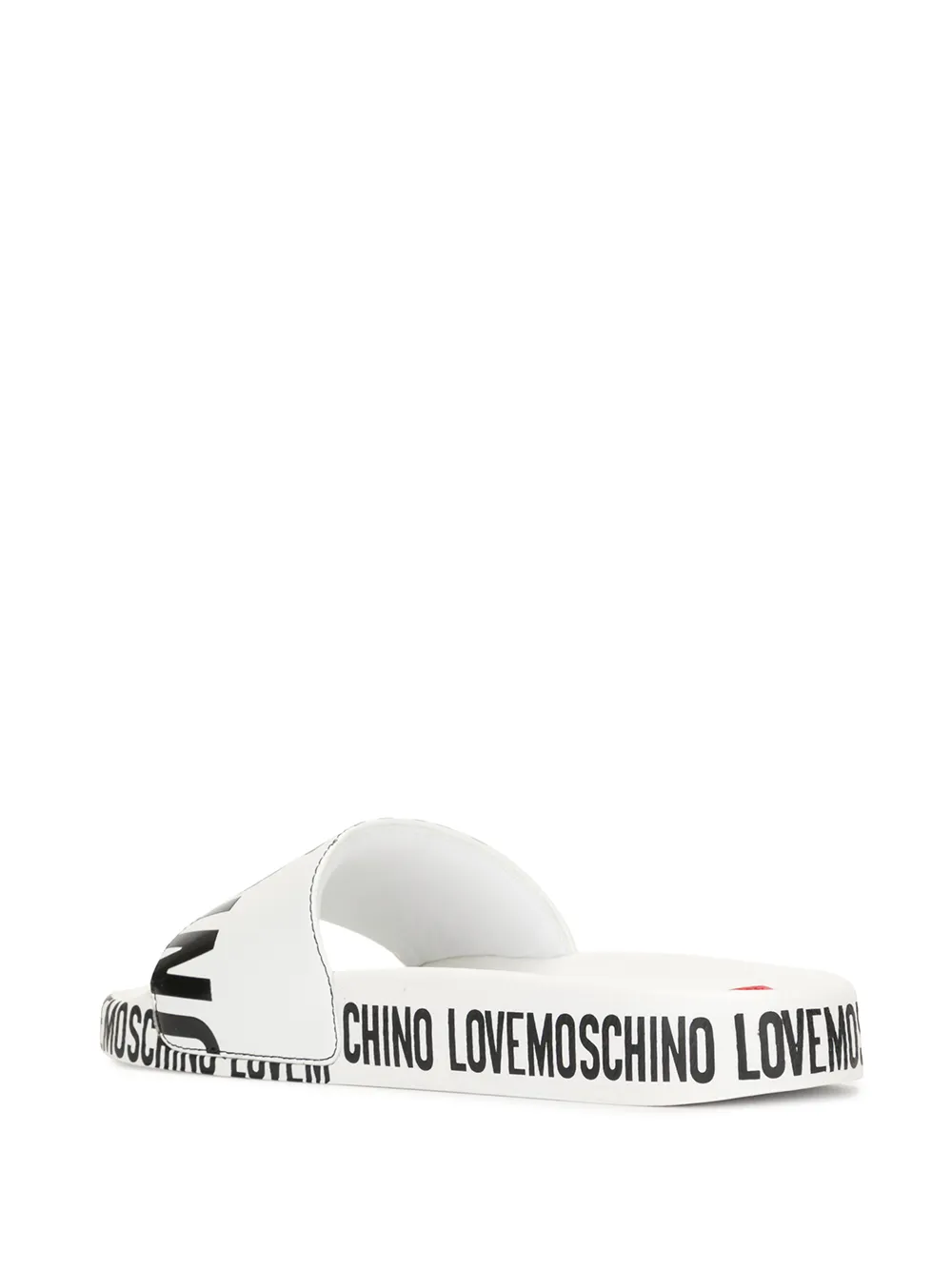 фото Love moschino шлепанцы с логотипом