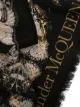 Alexander McQueen butterfly pattern scarf