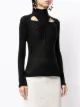 Rejina Pyo Maia knotted cut-out top