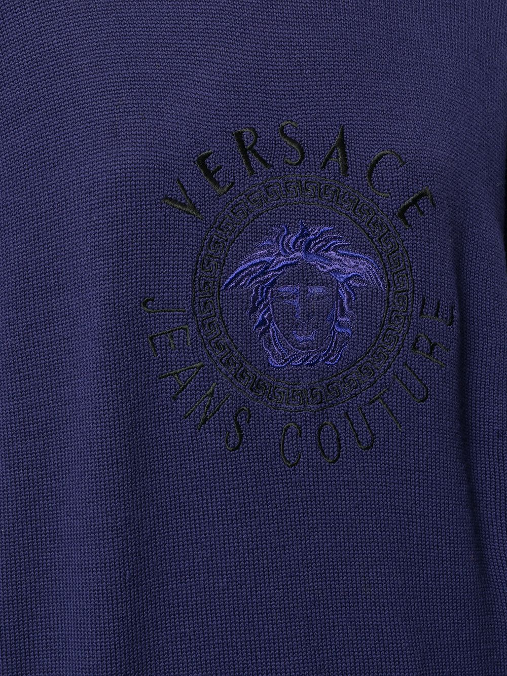 фото Versace pre-owned джемпер с вышивкой medusa