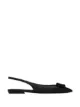 Imagem 1 de Saint Laurent Sapatilha Anais com detalhe de laço