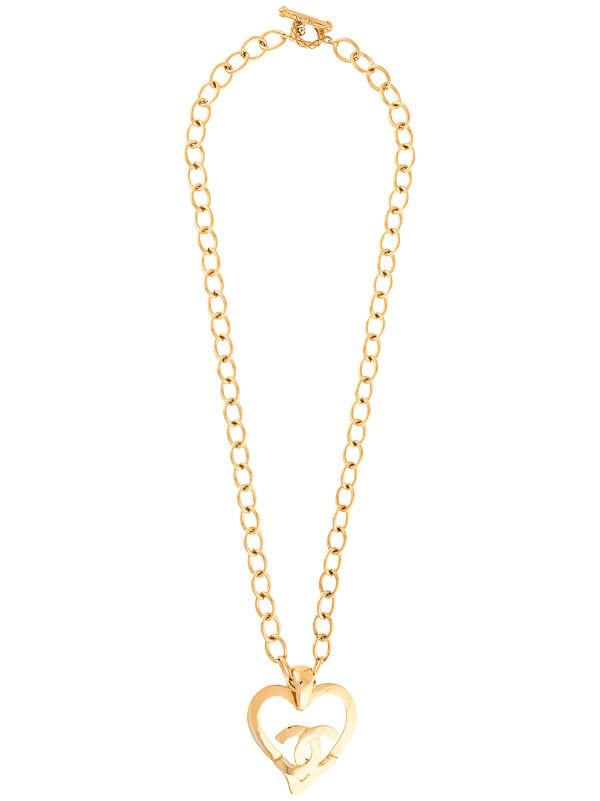 CHANEL Spring 1995 Heart Necklace — Garment